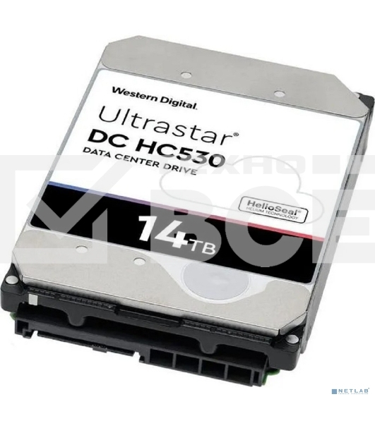 Жесткий диск HDD Server WD/HGST ULTRASTAR HE14 (3.5’’, 14TB, 512MB, 7200 RPM, SATA 6Gb/s, 512E SE), SKU: 0F31284