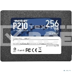 Накопитель SSD Patriot P210, 256GB, SATA III, 2.5
