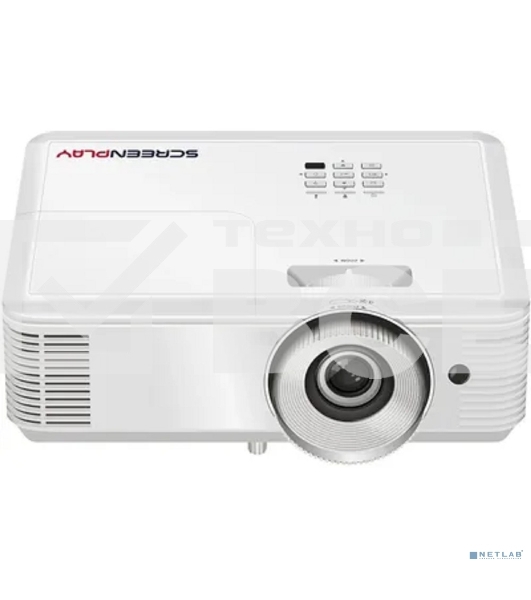 Проектор ScreenPlay INFOCUS [SP226] DLP, WXGA, 4000 lm, 30 000:1, 1.541.72:1, 2xHDMI 1.4, VGA in/out, S-Video, 3.5mm in/out, USB-A, RS-232, лампа 15 000ч.(ECO mode), 10W, 27дБ, 2,9 кг, БЕЛЫЙ