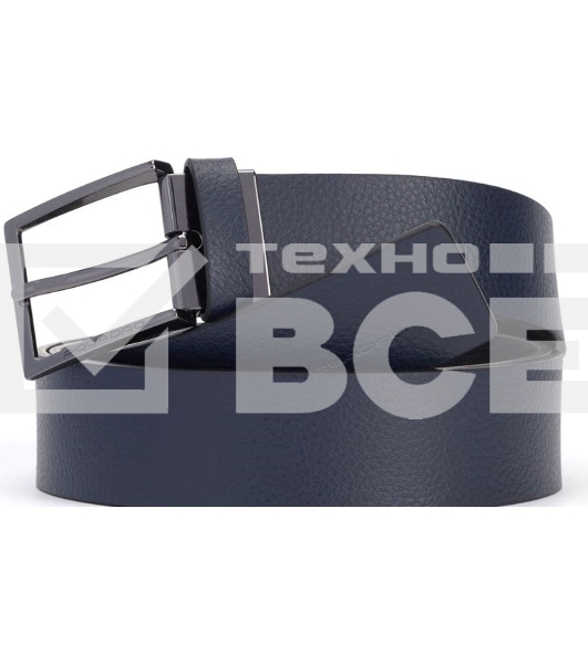 Ремень мужской Piquadro Modus Special CU5928MOS/NBLU черный/синий натур.кожа