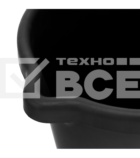 Ведро строительное пластмассовое Сибртех 20л, высокопрочное с носиком