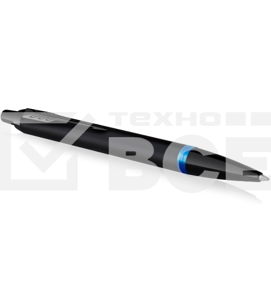 Ручка шариковая Parker IM Vibrant Rings K315 (CW2172941) Marine Blue PVD M син. черн. подар.кор.