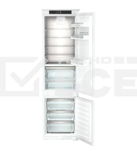 Встраиваемый холодильник Liebherr Plus, ниша 194 см, BioFresh, МК NoFrost 3 контейнера, сенсорный дисплей Touch, door sliding