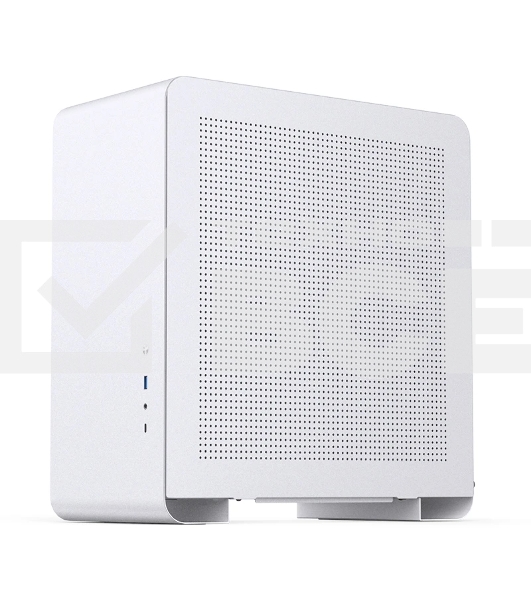 Корпус без блока питания Case JONSBO U4 PRO MESH, Midi-Tower, no fan, 1xUSB-A 3.2 + 1xUSB-C 3.2, ATX, mATX, mITX White