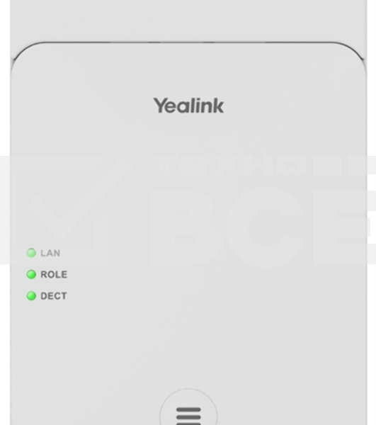 Базовая станция IP Yealink W75 mini MC черный