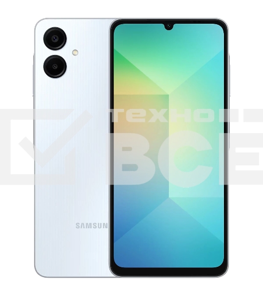 Смартфон Samsung Galaxy A06 SM-A065F 6/128Gb, голубой