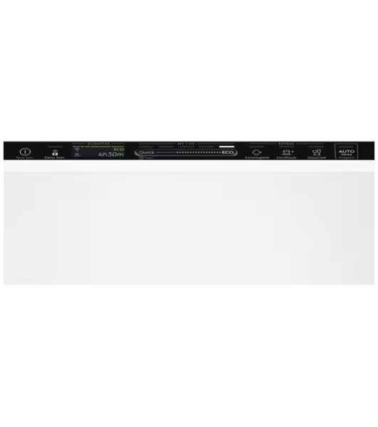 Встраиваемая посудомоечная машина ELECTROLUX EEG88600W/Встраиваемая полногабаритная посудомоечная машина, загрузка на 14 комплектов посуды, сенсорное управление, 8 программ, 59.6x56x82 см, черный, сушка: с открыванием дверцы, индикация на полу: проекция дисплея