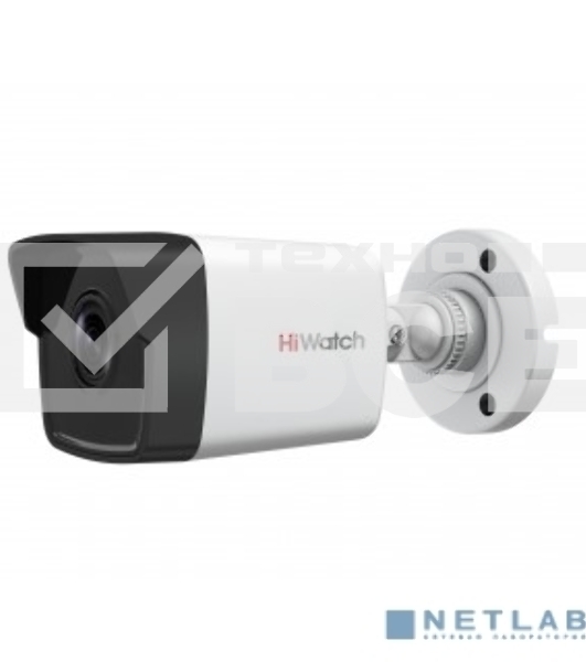 Видеокамера IP HiWatch DS-I400(С) (2.8 mm) 2.8-2.8мм цветная корп.:белый
