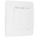 Systeme Electric Blanca внутр Бел Выключатель 3-клавишный, 10А, 250B, фото 1