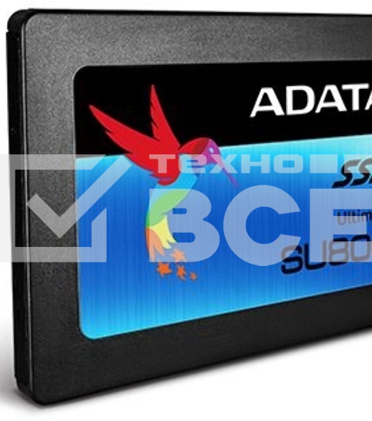Накопитель SSD ADATA SU800, 256Gb, SATA III, 2.5