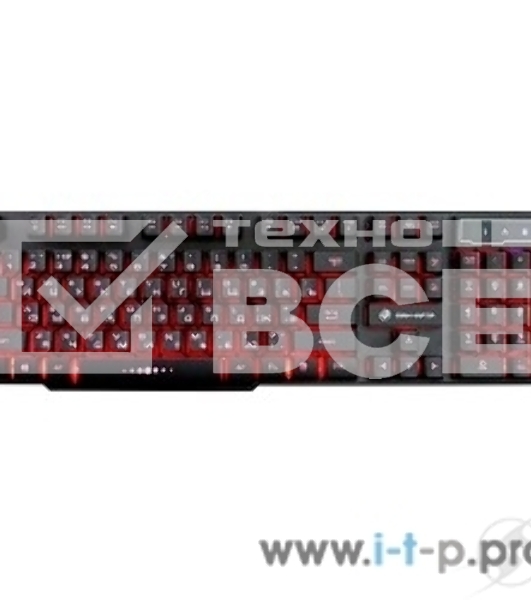 Клавиатура проводная Dialog Gan-Kata KGK-15U черный USB, игровая с подсветкой