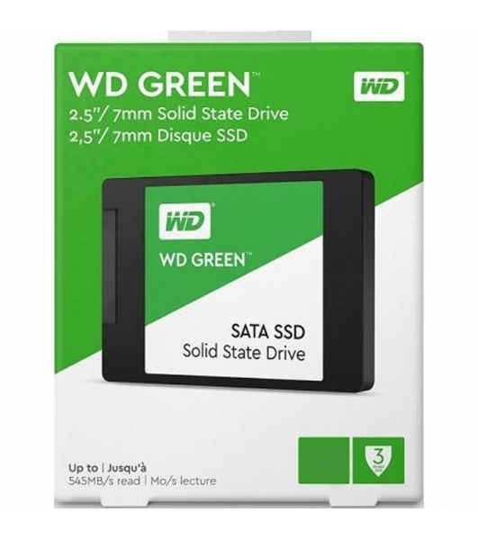 Накопитель SSD накопитель Western Digital SATA2.5' 120GB TLC GREEN WDS120G2G0A WDC