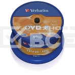 Диск DVD-R Verbatim 4.7Gb 16x Cake Box (50шт) (43548), фото3