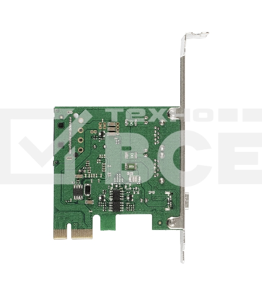 Контроллер ExeGate EXE-323 PCI-E 2.0, 2*USB3.0 ext + 1*Type-C, разъем доп.питания (OEM)