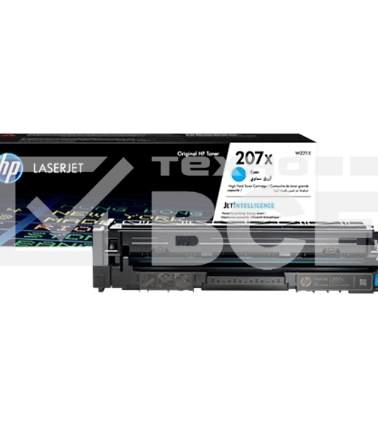 Картридж лазерный HP 207X лазерный голубой (2450 стр)