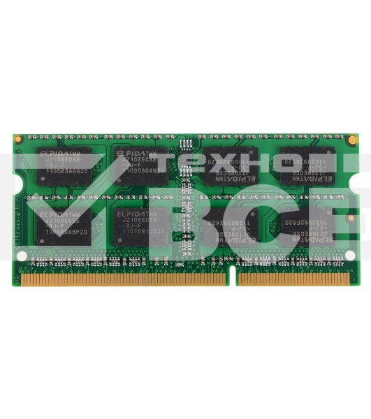 Оперативная память Patriot, DDR3, 4GB (1x4 GB), 1600 MHz, CL11, SO-DIMM