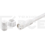 Гирлянда LED Galaxy Bulb String 10м, белый КАУЧУК, 30 ламп*6 LED БЕЛЫЕ, влагостойкая IP65, фото4