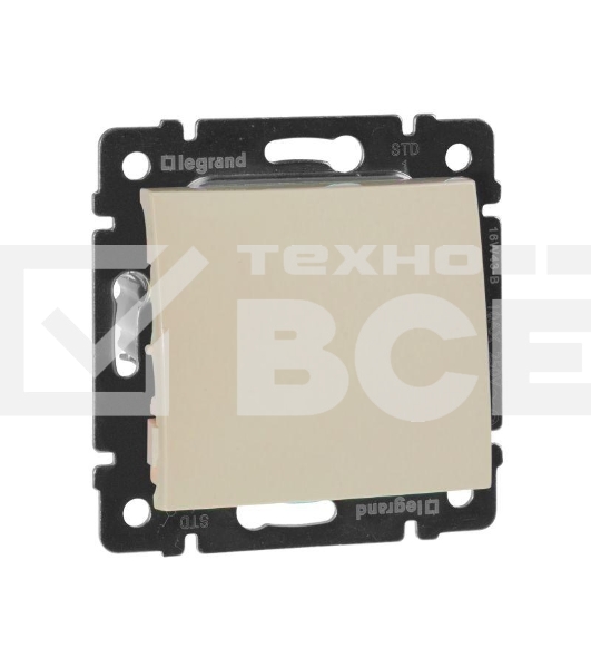 Выключатель Legrand 774301 Valena простой 10 Ax (слоновая кость)