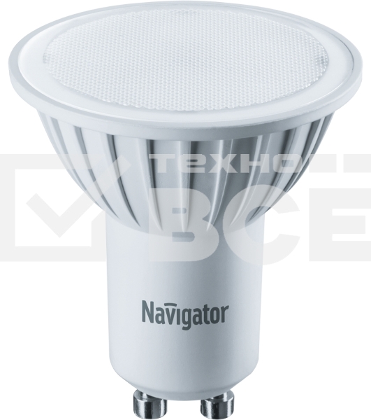 Лампа светодиодная Navigator NLL-PAR16-7-230-4K-GU10 7Вт 4000К белый GU10 500лм 170-260В