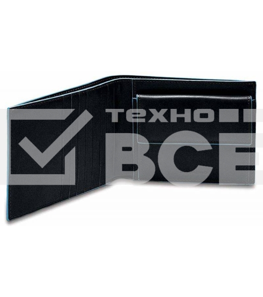 Кошелек мужской Piquadro Blue Square PU1239B2R/N черный натур.кожа