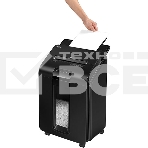 Шредер Fellowes AutoMax 100M (секр.P-4)/фрагменты/100лист./23лтр./скрепки/скобы/пл.карты, фото4