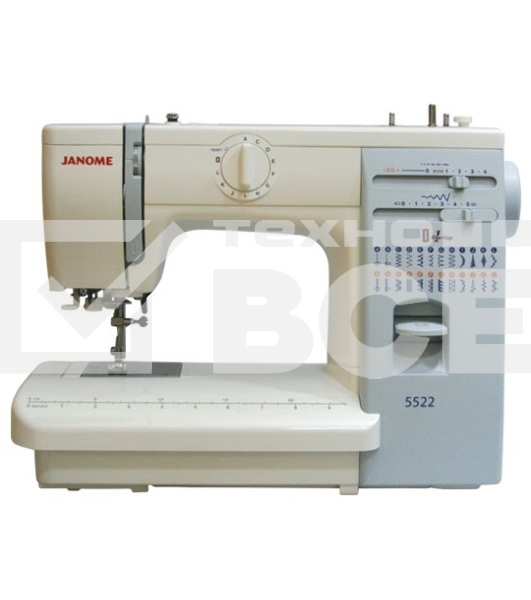 Швейная машина Janome 5522 белый