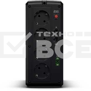 Источник бесперебойного питания UPS CyberPower UT1200EG Line-Interactive 1200VA/700W USB/RJ11/45/Dry Contact (4 EURO)