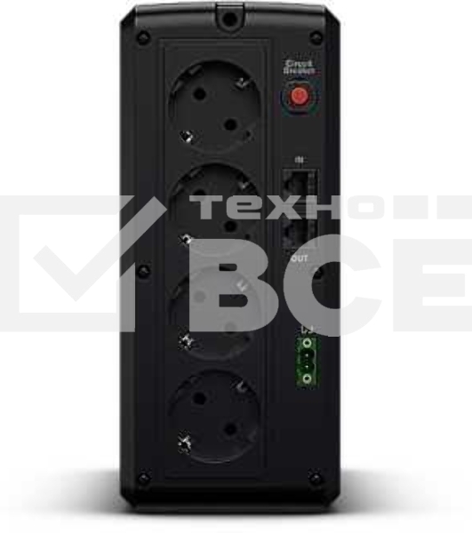 Источник бесперебойного питания UPS CyberPower UT1200EG Line-Interactive 1200VA/700W USB/RJ11/45/Dry Contact (4 EURO)