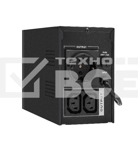 Источник бесперебойного питания ExeGate Power Smart ULB-650.LCD.AVR.1SH.2C13 <650VA/360W, LCD, AVR,1*Schuko+2*C13, металлический корпус, Black>