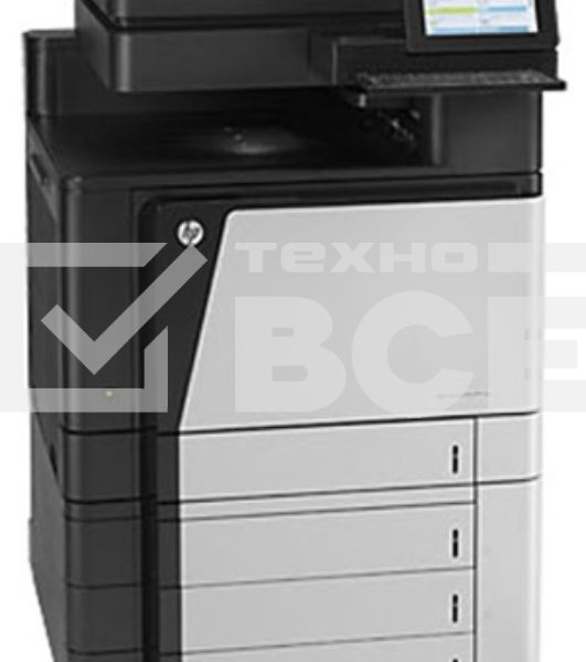 МФУ лазерный HP Color LaserJet Enterprise Flow M880z (A2W75A#B19), A3, цветной, печ. до 46 стр/мин., скан. до 70 стр/мин. (ч/б) 68 стр/мин. (цвет), 1200 x 1200 dpi (печать) 600x600dpi (скан.), USB, RJ-45
