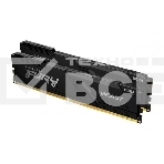 Оперативная память Kingston Fury Beast, DDR4, 16GB (2x8GB), 3600MHz, CL17, с радиаторами, черный, фото2