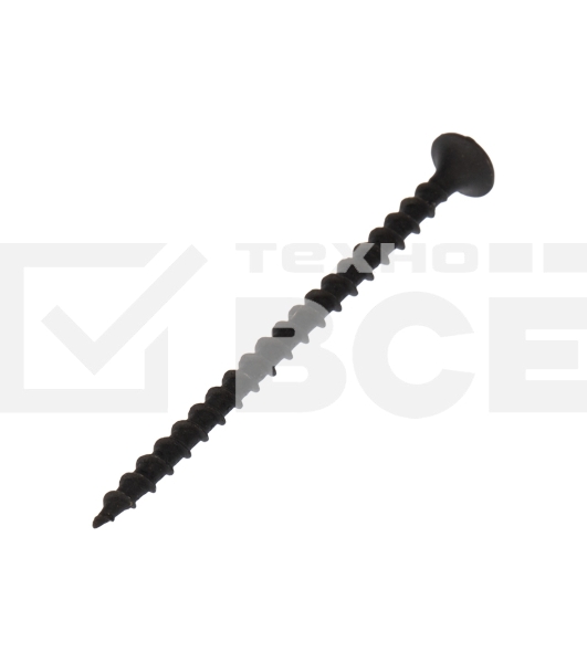 Саморез гипсокартон-дерево KRANZ 3,8х65, пакет (500 шт/уп)