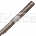 Бур по бетону, двойная спираль, Cobalt W-tip, 10x310 мм, SDS PLUS Denzel, фото4