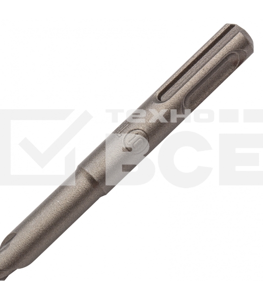 Бур по бетону, двойная спираль, Cobalt W-tip, 10x310 мм, SDS PLUS Denzel
