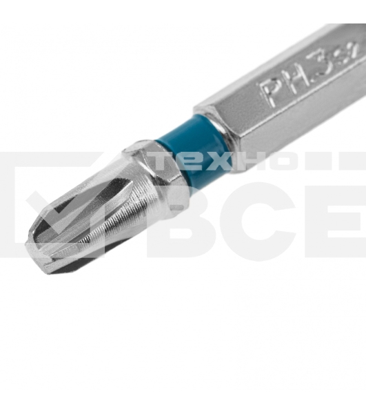 Набор бит PH3х50, сталь S2, 10 шт. Gross