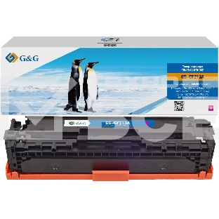 Картридж лазерный G&G GG-CF213A пурпурный (1800стр.) для HP LJ Pro 200 color Printer M251n/nw/MFP M276n