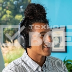 Гарнитура JLAB GO Work Wireless Headset, для компьютера/мобильных устройств, накладные, bluetooth, черный [ieuhbgoworkrblk4], фото2