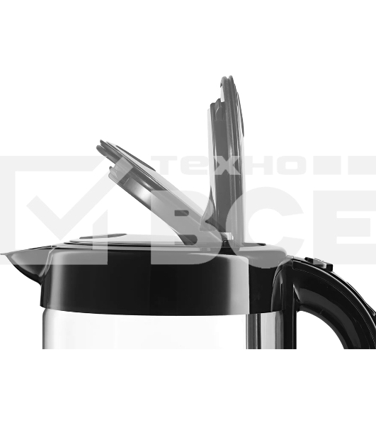 Чайник электрический Bosch TWK70B03 1.7л. 2400Вт черный (корпус: стекло)