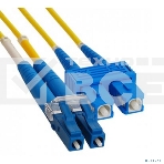 Патч-корд оптический переходной (SM), 9/125 (OS2), LC/UPC-SC/UPC, (Duplex), LSZH, 2м, фото2