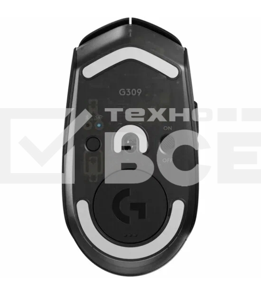 Мышь беспроводная Logitech G309 Lightspeed белый, 25600 dpi, радиоканал, Bluetooth, USB, кнопки - 6