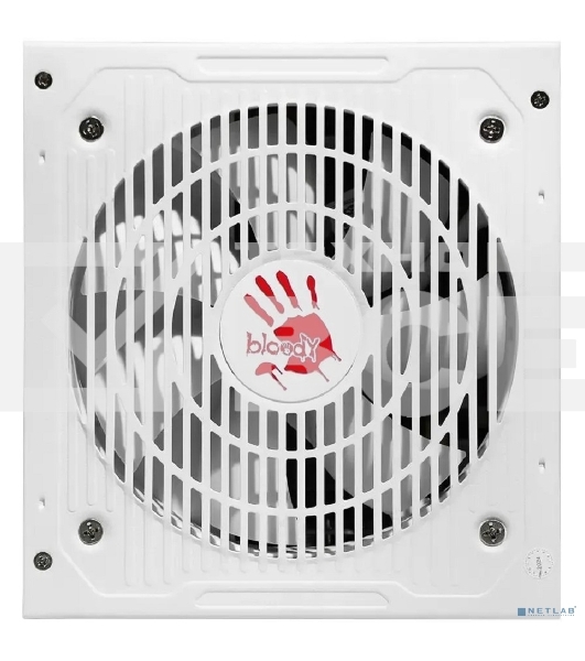 Блок питания Bloody BD-PS750G, 750Вт, 80 PLUS Gold, 120мм, белый