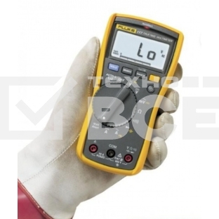 Мультиметр FLUKE 117цифровая 600мА Диод тест черный, желтый 0,55кг