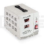 Стабилизатор напряжения ExeGate Expert Turbo AST-1500 (1500ВА, вход 80-260В, двойная цифр. индикация вход/вых. напряжения, выход 220В±8%, КПД 98%, 5 уровней защиты, задержка, усиленный метал. корпус, 2*Schuko, RTL), фото 1