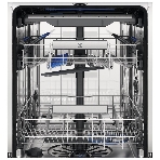 Встраиваемая посудомоечная машина ELECTROLUX EEG88600W/Встраиваемая полногабаритная посудомоечная машина, загрузка на 14 комплектов посуды, сенсорное управление, 8 программ, 59.6x56x82 см, черный, сушка: с открыванием дверцы, индикация на полу: проекция дисплея, фото9