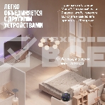 Умная колонка Яндекс Станция Мини 3 Про с Алисой, Zigbee, черный, YNDX-00059BLK, фото5