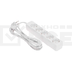 Удлинитель 5 гнезд, 3 м, 3х0,75 мм², с/з, белый PROconnect, фото5