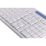 Комплект клавиатура+мышь Smartbuy 107AG беспроводной, USB, 1200 DPI, бело-голубой, фото14