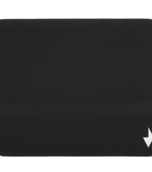 Коврик для мыши Gembird MP-BLACK, черный, размеры 250x200x2мм, полиэстер/резина