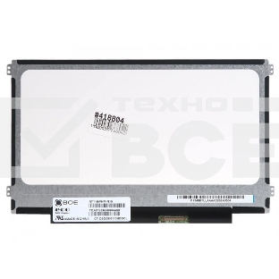 Матрица 11.6 Matte NT116WHM-N10, WXGA HD 1366x768, 40L, cветодиодная (LED), Chi Mei Innolux уши Л\П     