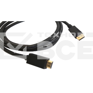 Кабель Kramer C-DPM/HM-3 DisplayPort-HDMI (Вилка - Вилка), 0,9 м